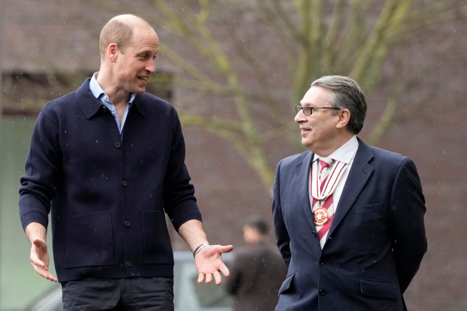 Earlier today Prince William spoke to Kevin McGranth, the Deputy Lord Lieutenant