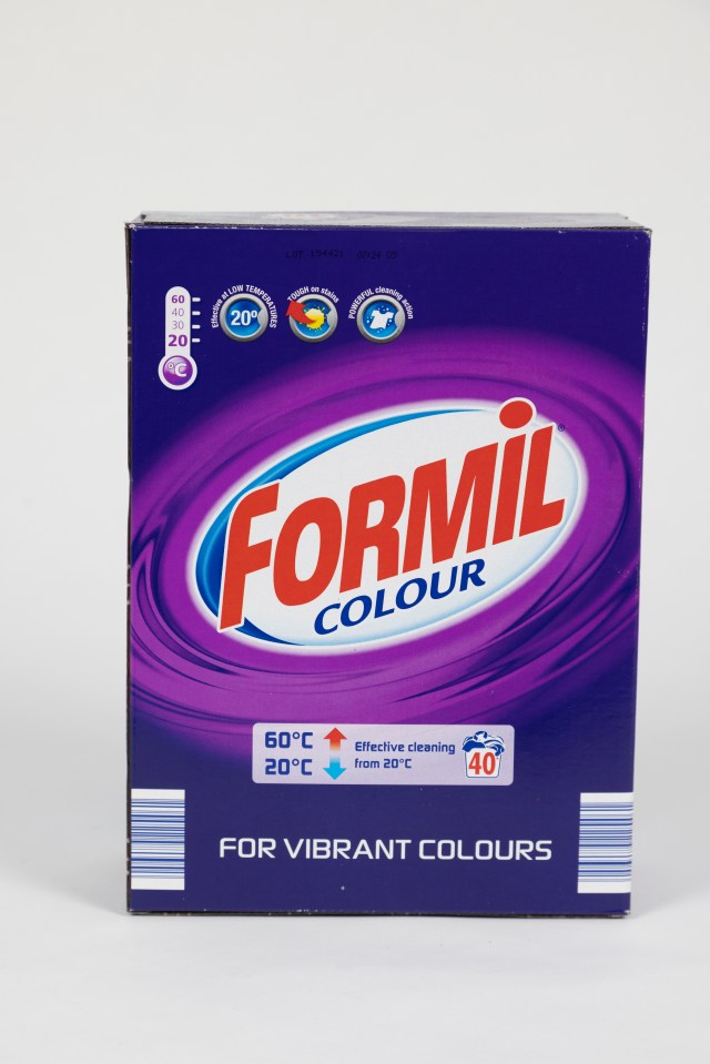 Lidl's Formil Colour is up by 2.3p per wash