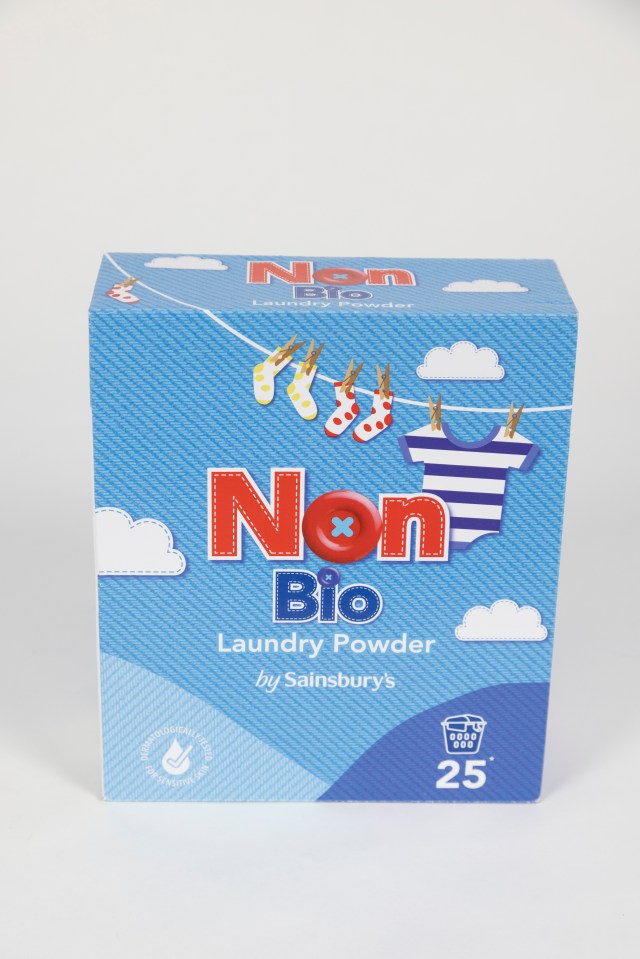 Sainsbury's Non-Bio is up by 1p per wash