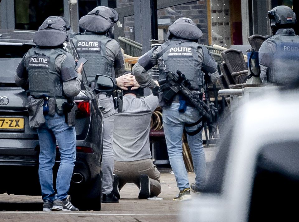 The arrest follows a hostage situation in the centre of the eastern Dutch town