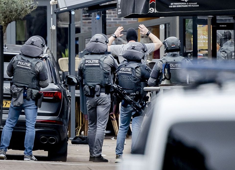 A man is arrested in Ede as the final hostage is released