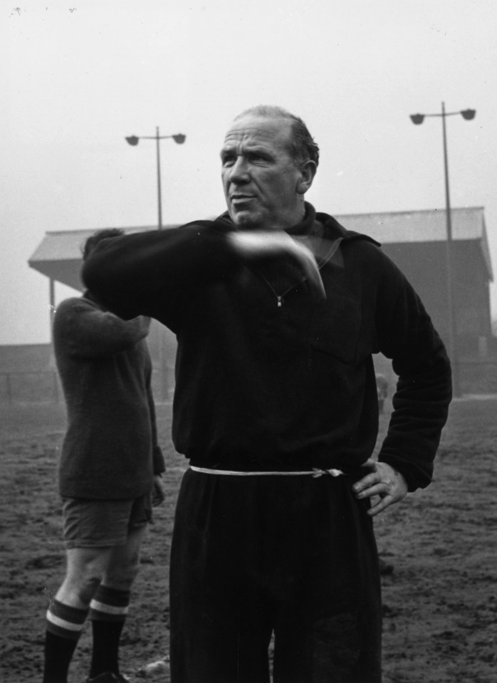 Sir Matt Busby rebuilt Man Utd following the Munich Air Disaster