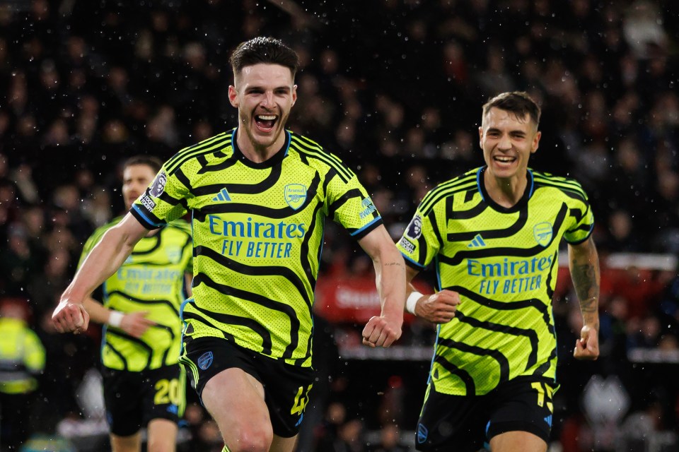 Arsenal battered Sheffield United last night