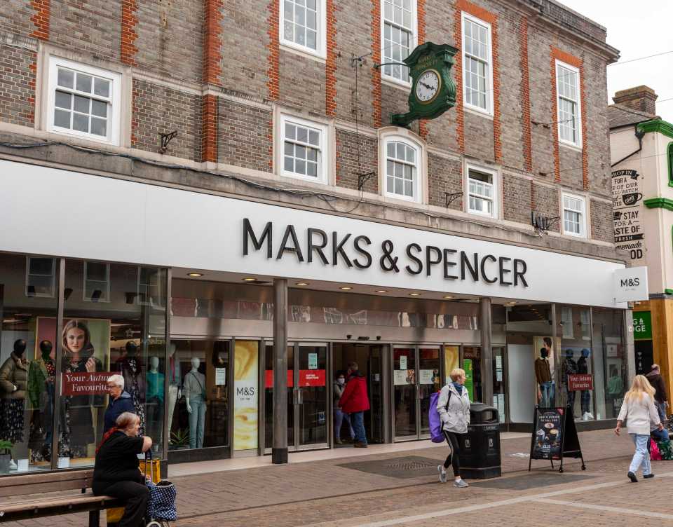 Marks and Spencer is discussing proposals to close its store in Ilford