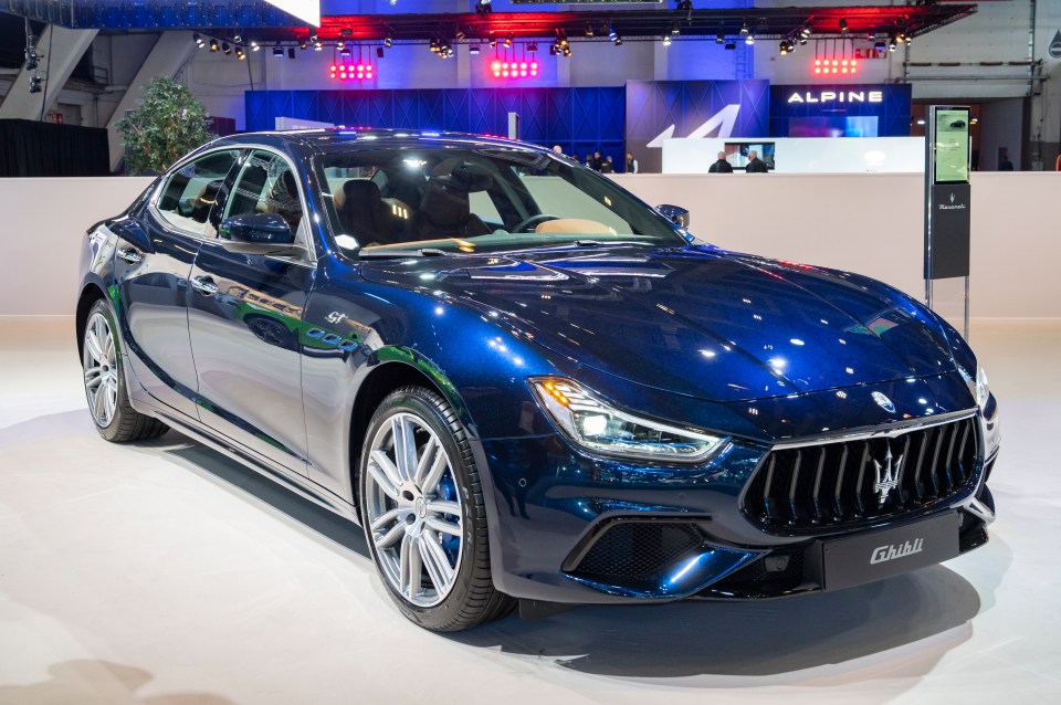 The stunning Maserati Ghibli is the newest car on Tiff’s list – a car he says he adores