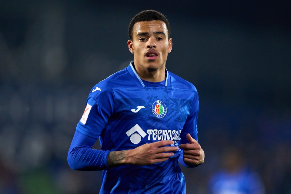 Mason Greenwood has spent this season on loan at Getafe