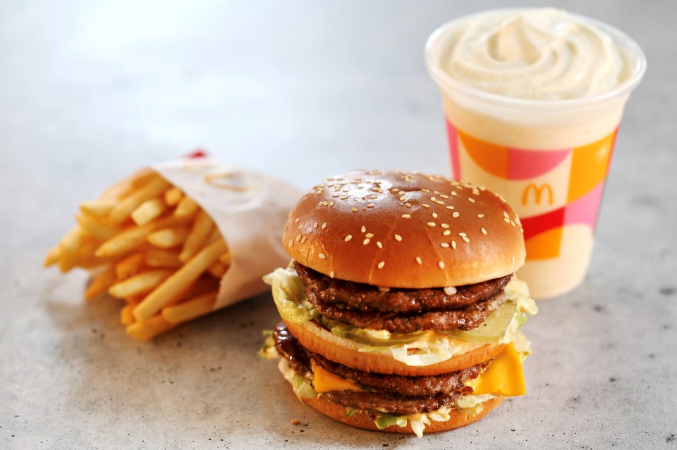 McDonald's is bringing back the Double Big Mac burger in its Easter menu