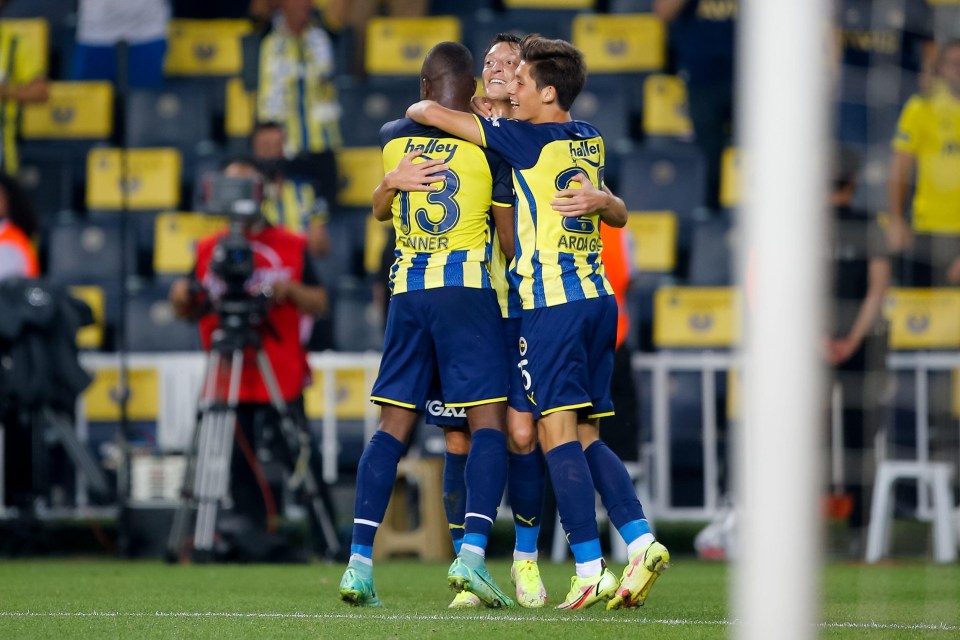 Guler played alongside Ozil at Fenerbahce