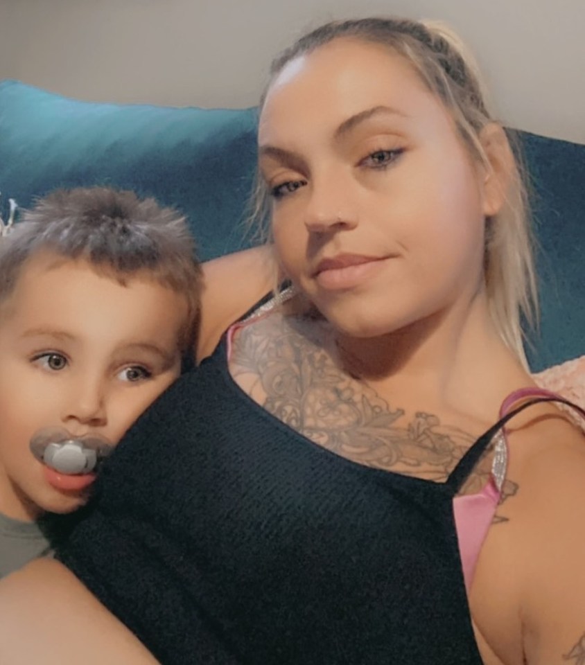 Mum Allie Atherton says she was shocked to find a sharp knife in her son Leonardo’s toy