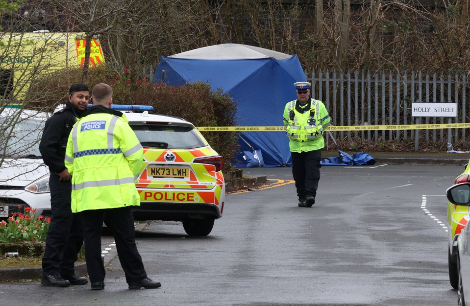 Officers believed the man was hit by a black Land Rover