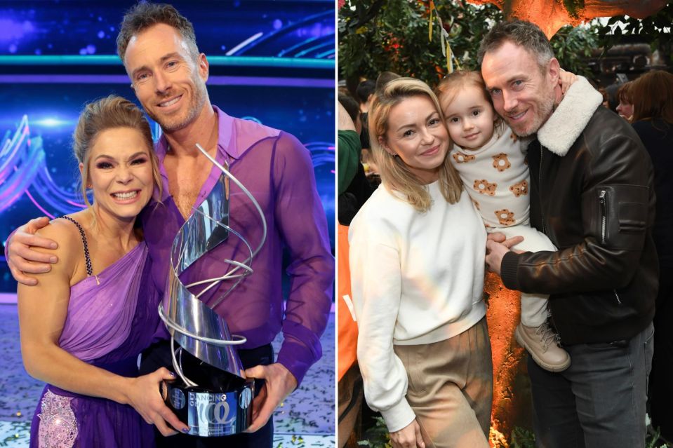 Former Strictly pro James Jordan impressed the viewers with his skating