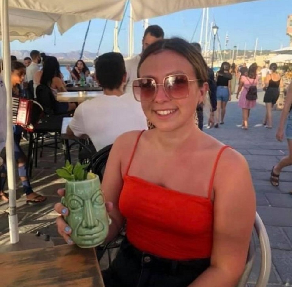 Brit tourist Olivia Corbiere, 23, suffered a horror ski accident