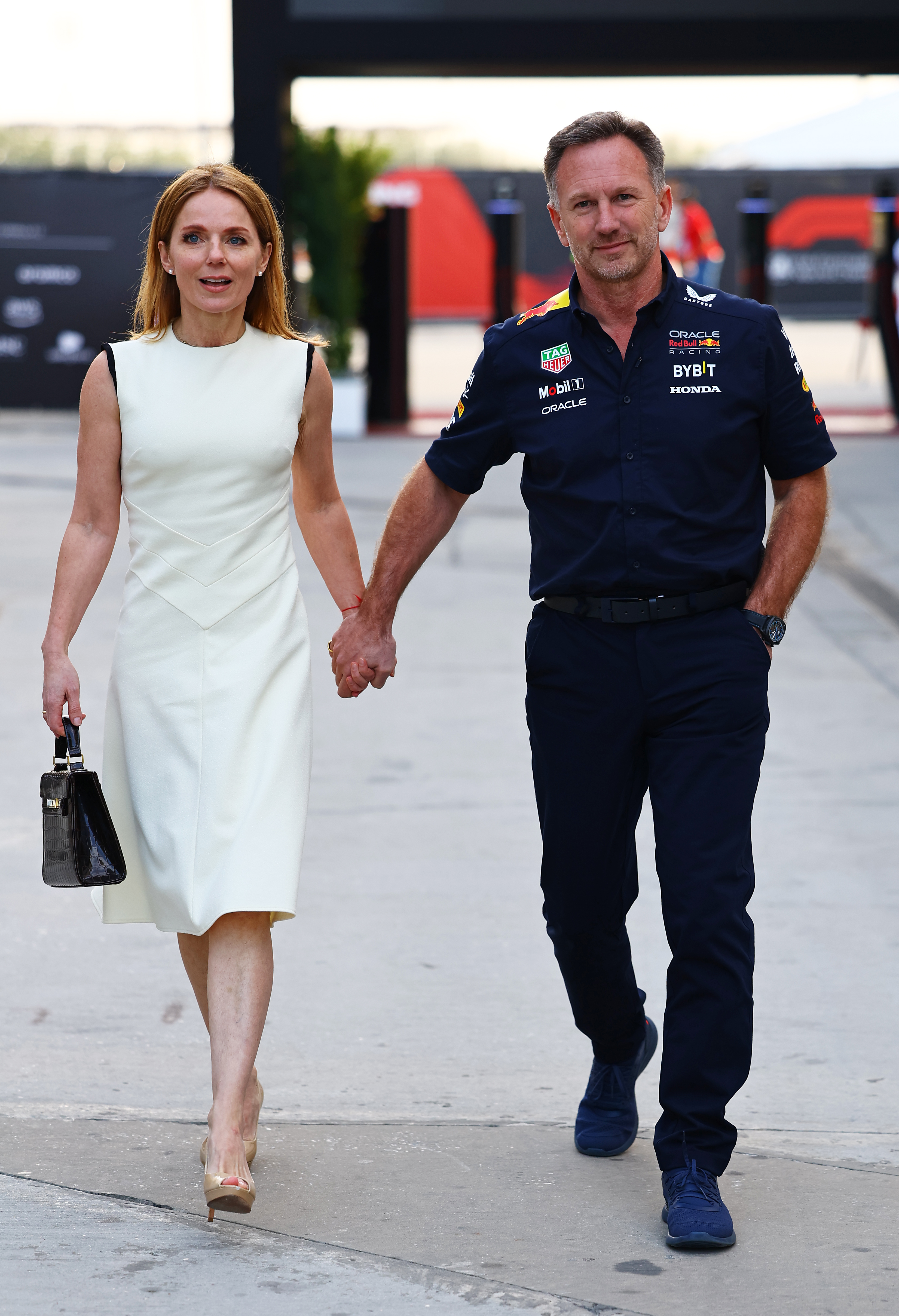 The scandal-hit couple were pictured holding hands