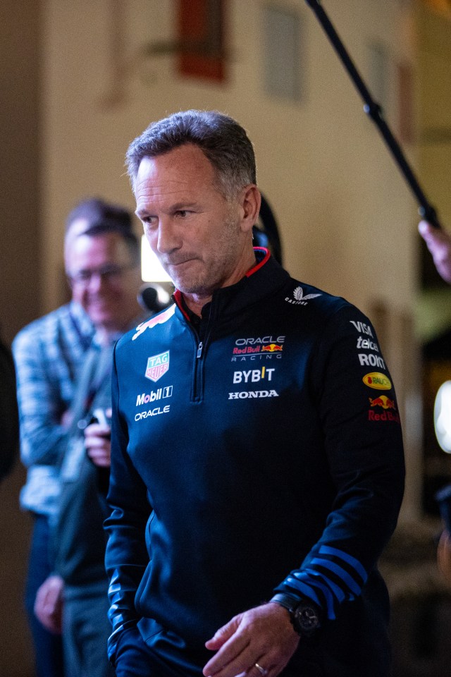 Horner seen in Bahrain ahead of the season opener