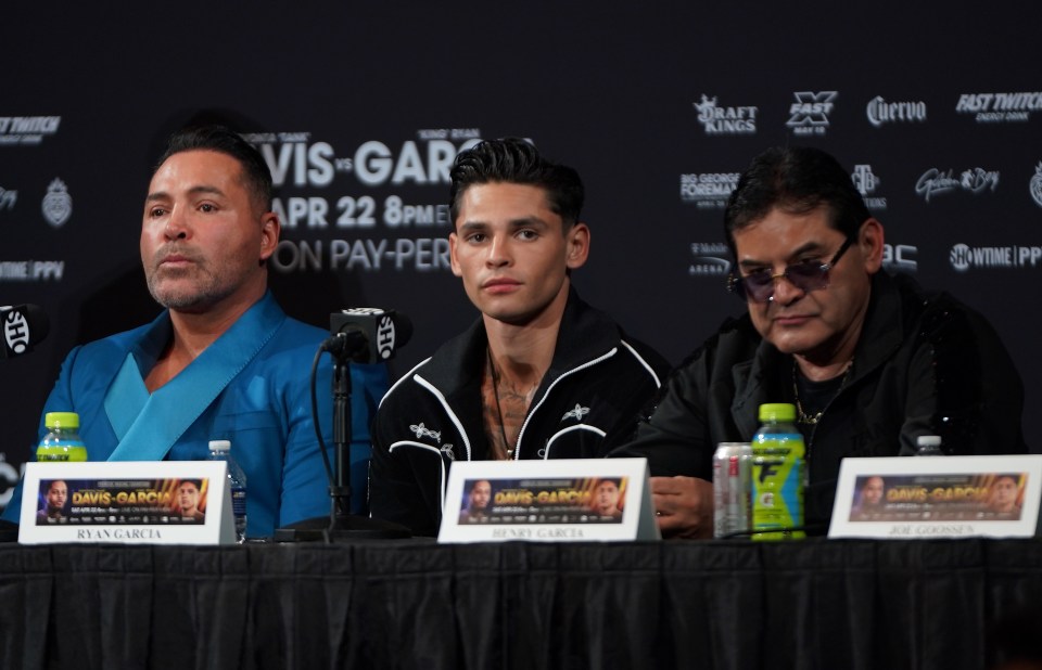 Ryan Garcia’s father, Henry, has claimed his son is just “trolling” with his social media antics