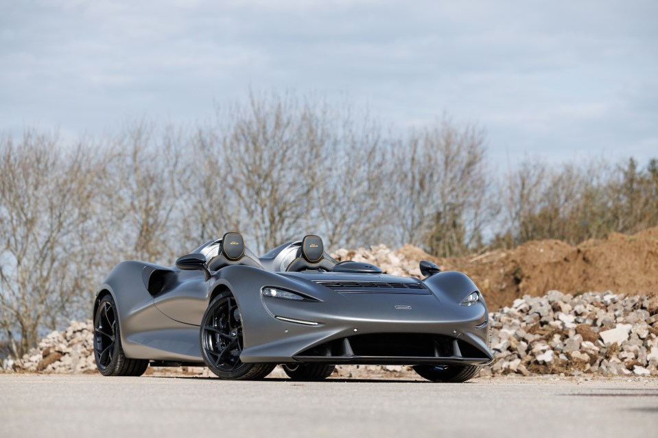 This stunning McLaren can be yours - with just five miles on its odometer