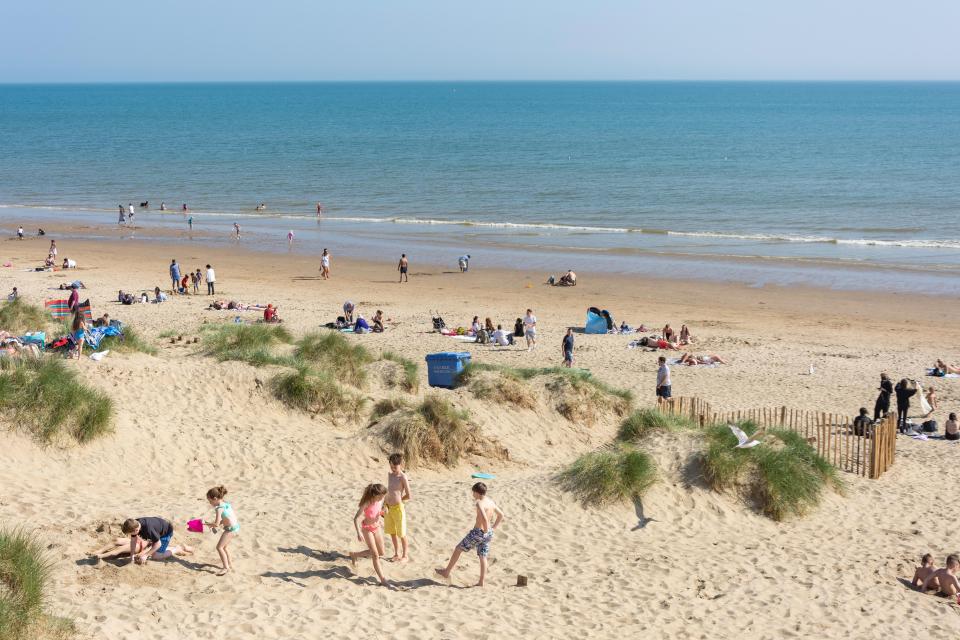 During the summer holidays, as many as 30,000 people have been known to visit Camber Sands on a given day