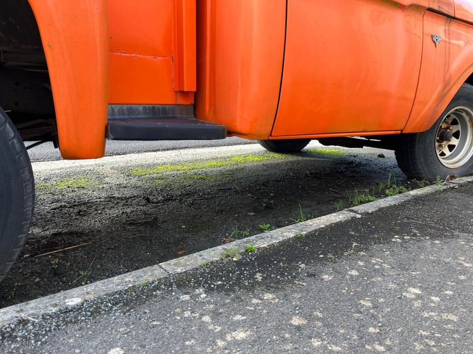 The old truck is still registered to a mystery owner who lives in the area