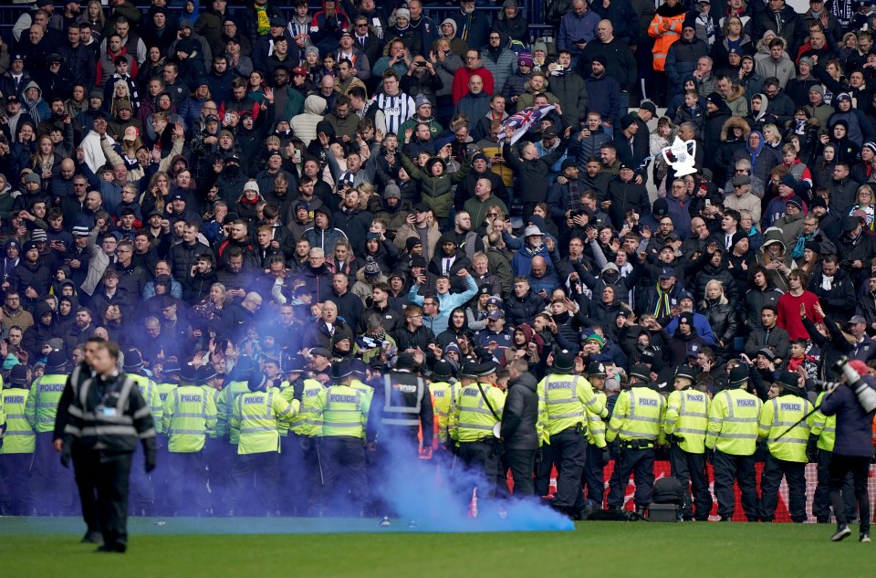 The number of arrests at football matches has jumped since Covid