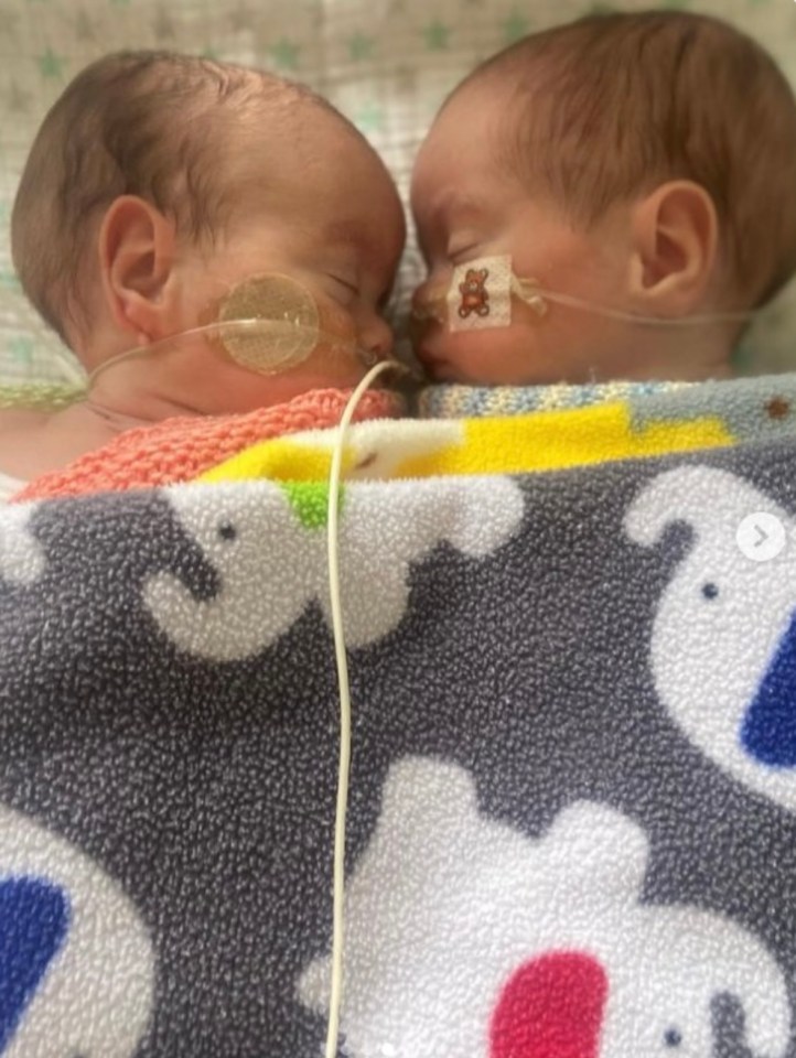 Twins Rocco and Franco, from Eastbourne, were born extremely prematurely at 23 weeks