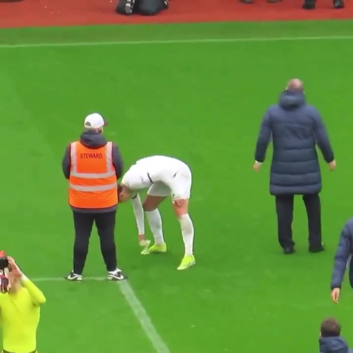 Son Heung-Min stunned fans as he picked up litter after Tottenham's win at Aston Villa