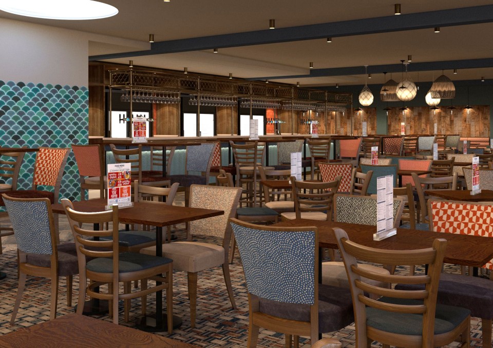 The on-site Wetherspoons will open on Friday March, 8