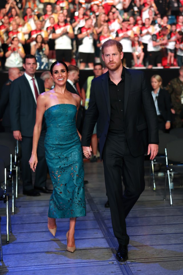 Meghan and Harry at last year's Invictus Games in Germany