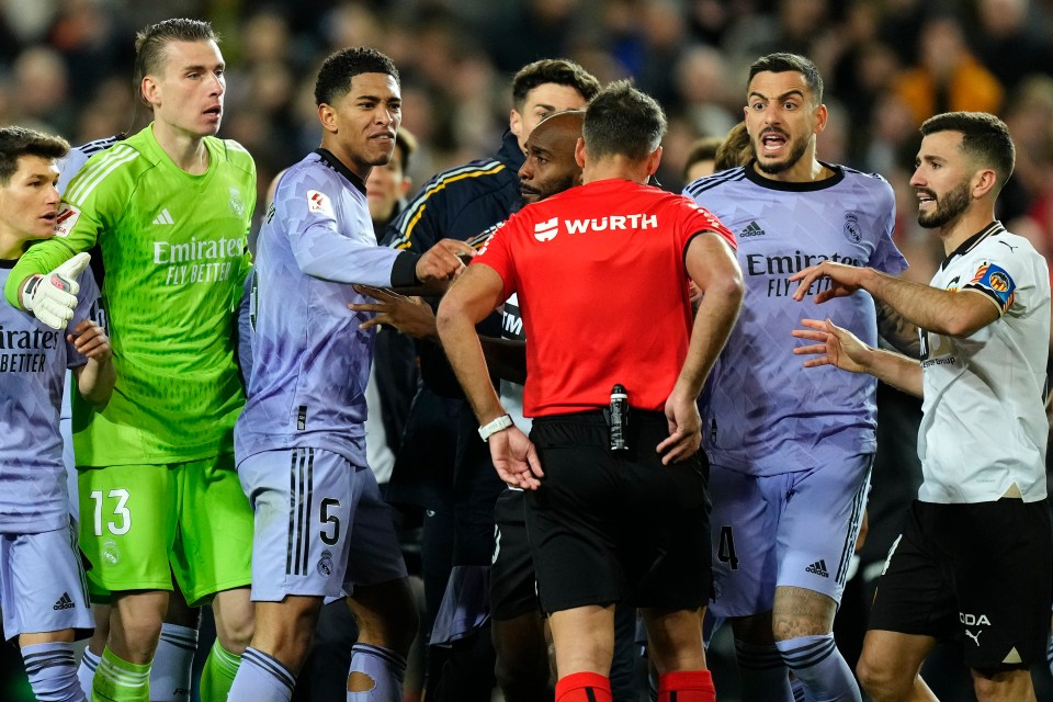 Referee Jesus Gil Manzano revealed the midfielder blasted him in an X-rated rant