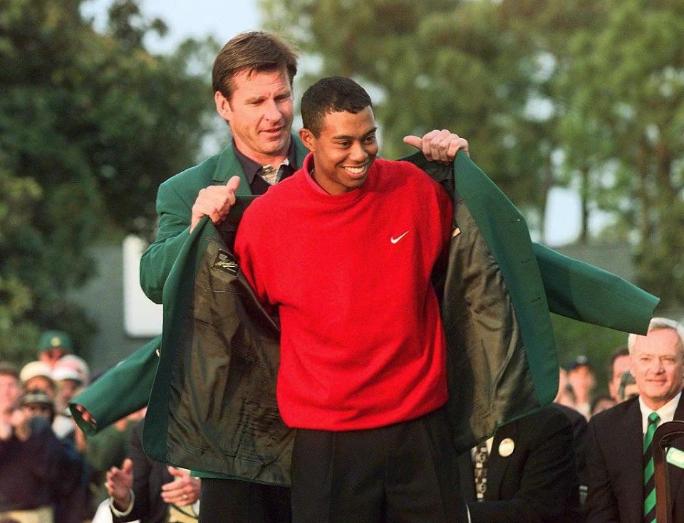 Woods is a five-time champion at Augusta