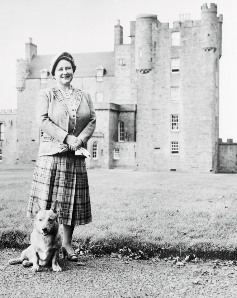 The Queen Mother typically visited the castle in August and October from 1955