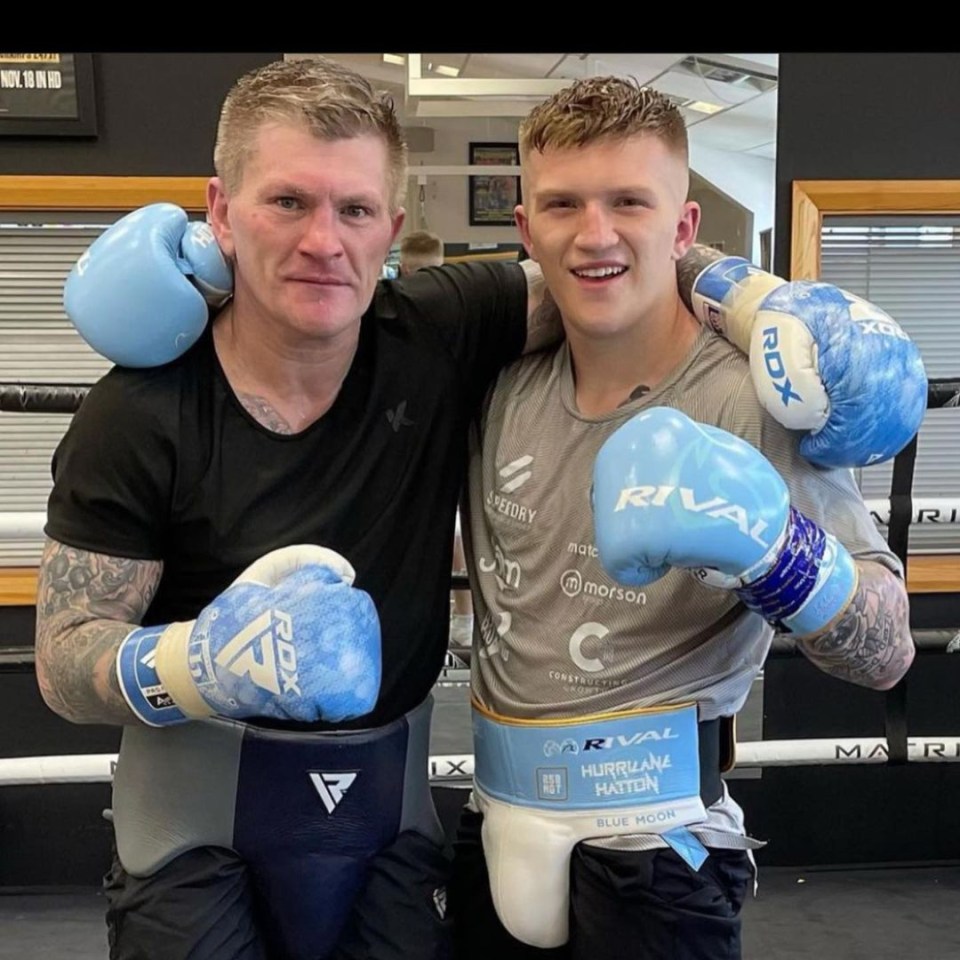 Hatton is the son of former world champion Ricky