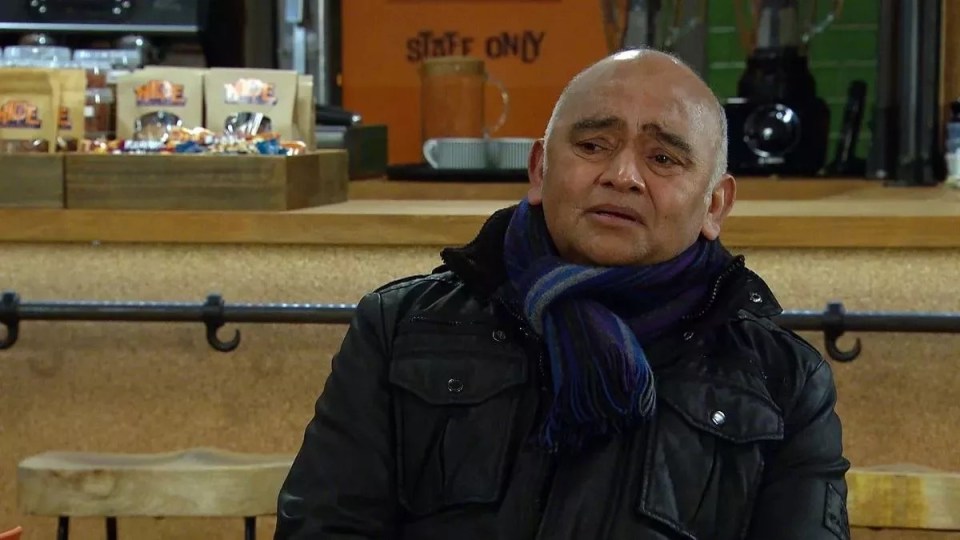 The 68-year-old star appeared on the ITV soap for 12 years