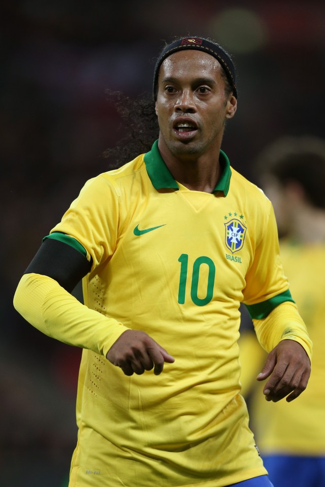 Ronaldinho was unable to sprinkle much of his stardust on Wembley that night