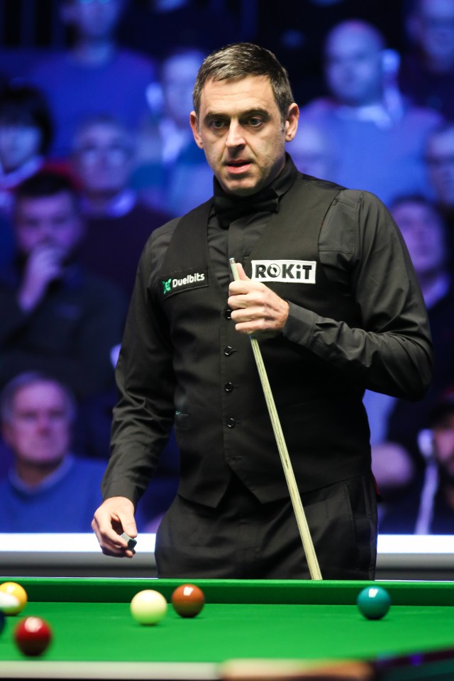 Ronnie O'Sullivan is playing in the World Open in China this week