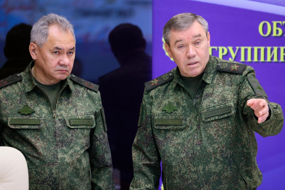 Gerasimov was last visible with defence minister Sergei Shoigu on February 18