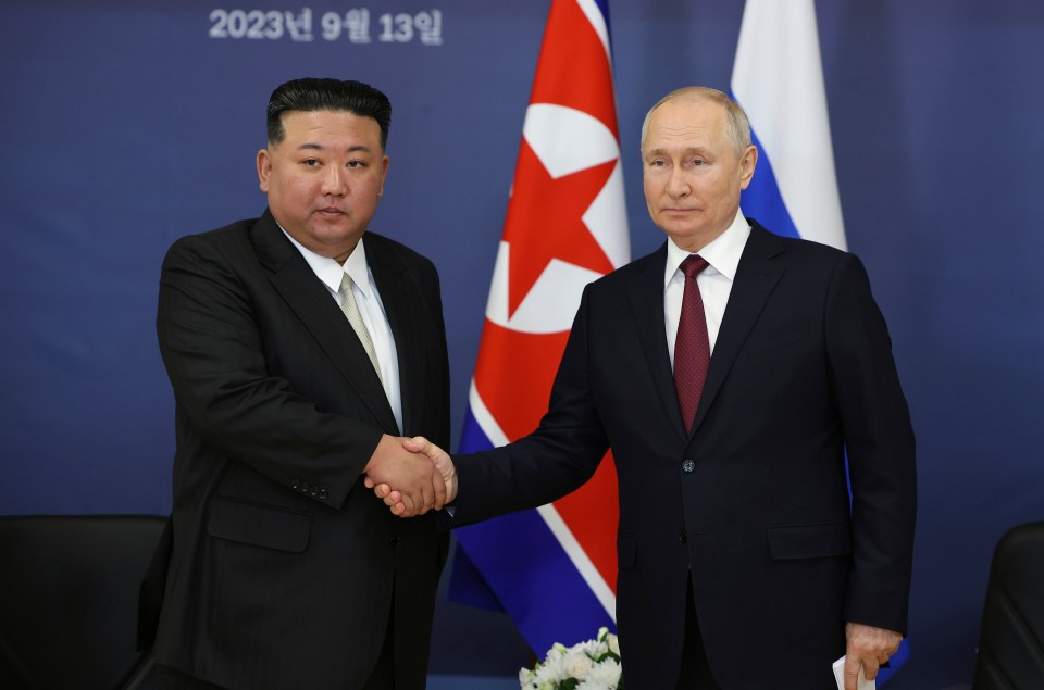 Kim Jong-un helped to lead the congratulations for Putin securing his fifth term as president