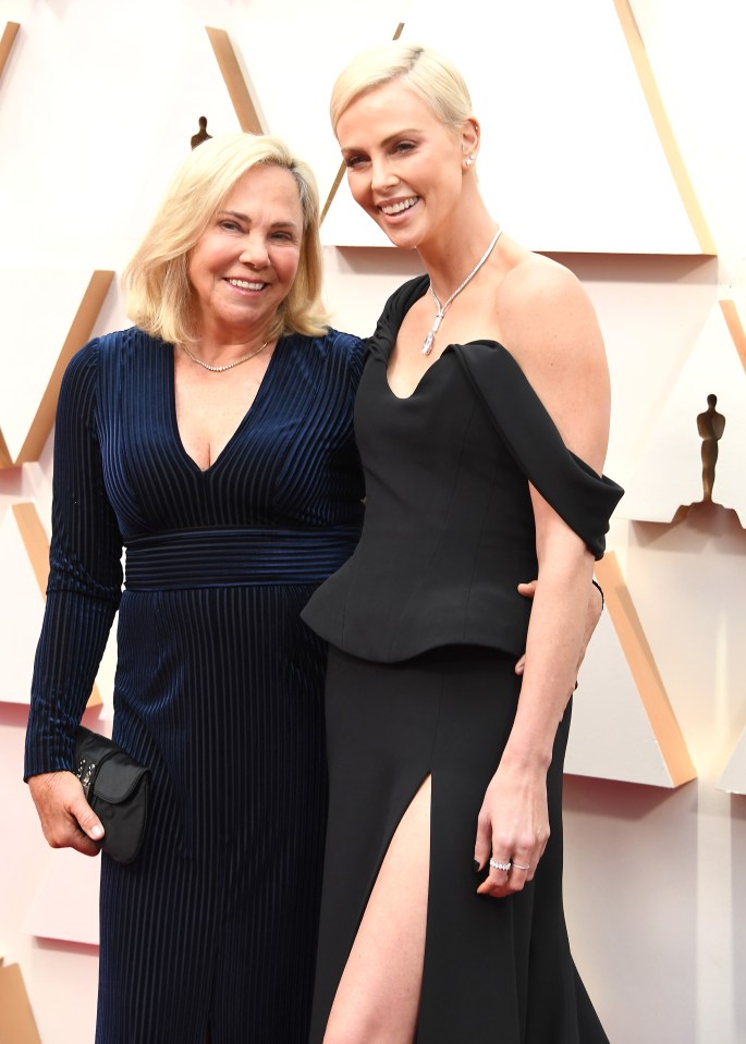 Charlize Theron's mum saved her life from her alcoholic dad when he shot him dead