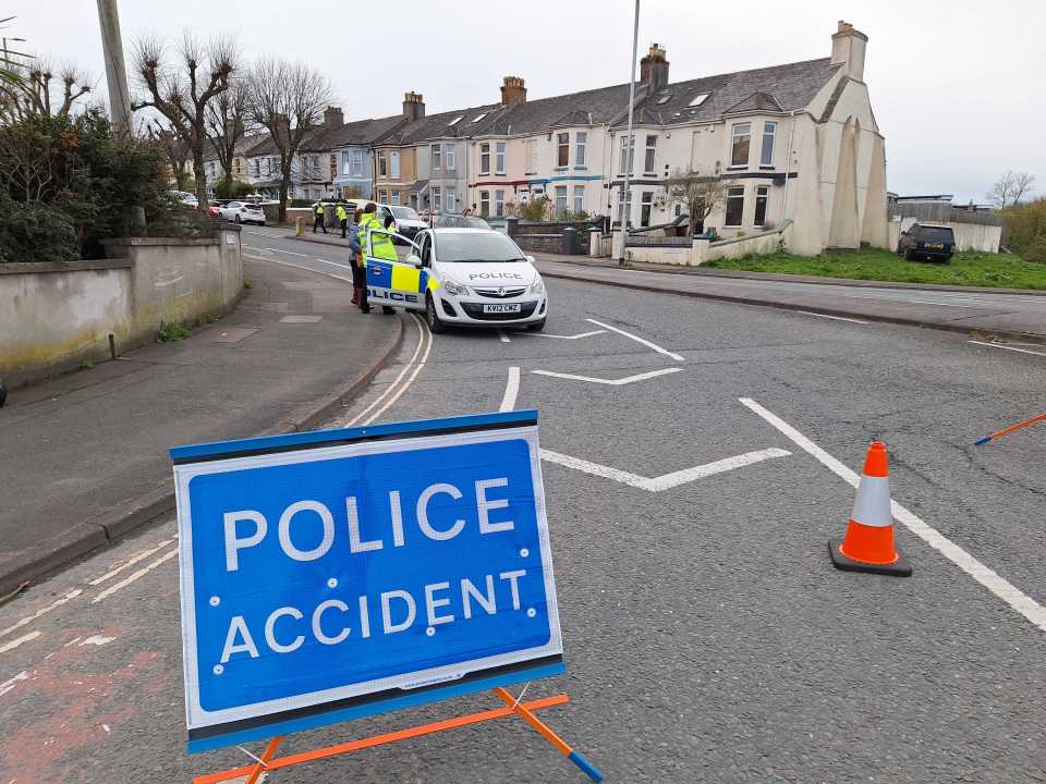 Two pedestrians including a five-year-old girl died in a horror crash today