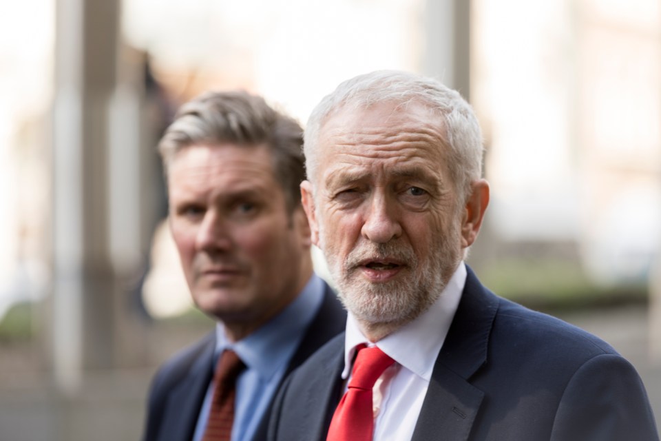 Starmer served in Corbyn’s Shadow Cabinet — defending his blocking of Brexit and open-door immigration proposals