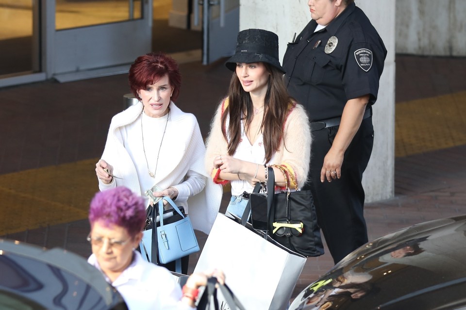 She and mum Sharon were seen enjoying some retail therapy prior to the start of Celebrity Big Brother