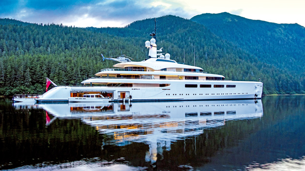 Britain's biggest yacht cost a whopping £140million