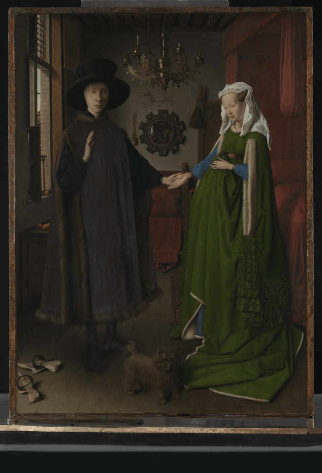 The Arnolfini Portrait by Jan Van Eyck