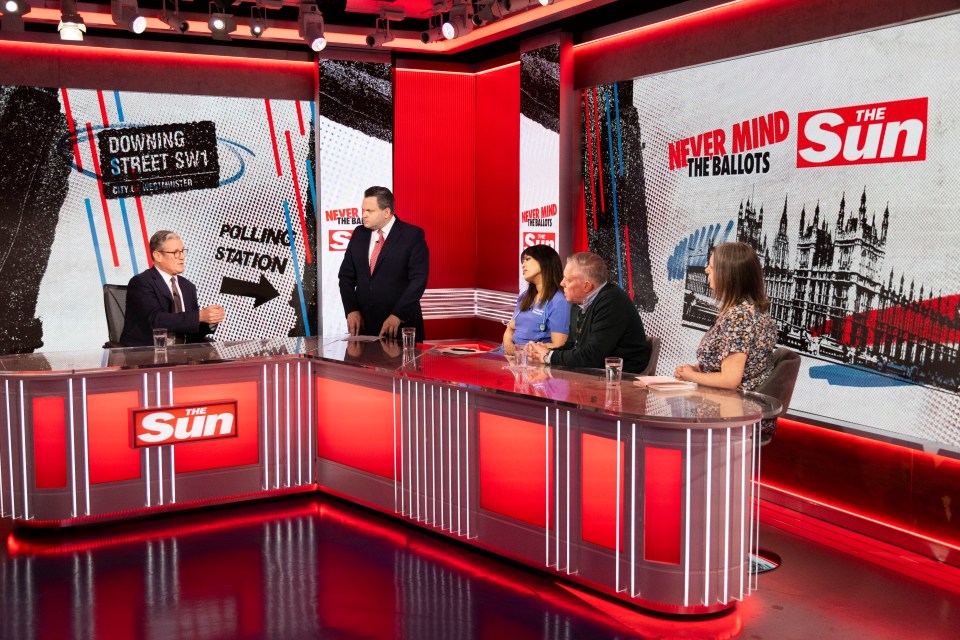 Sir Keir Starmer answered questions from The Sun's very own readers' Cabinet on the first episode of Never Mind The Ballots