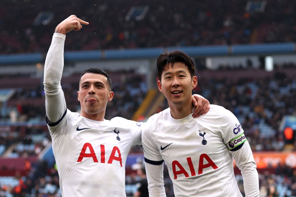 Only four players have scored more goals for Tottenham than Son