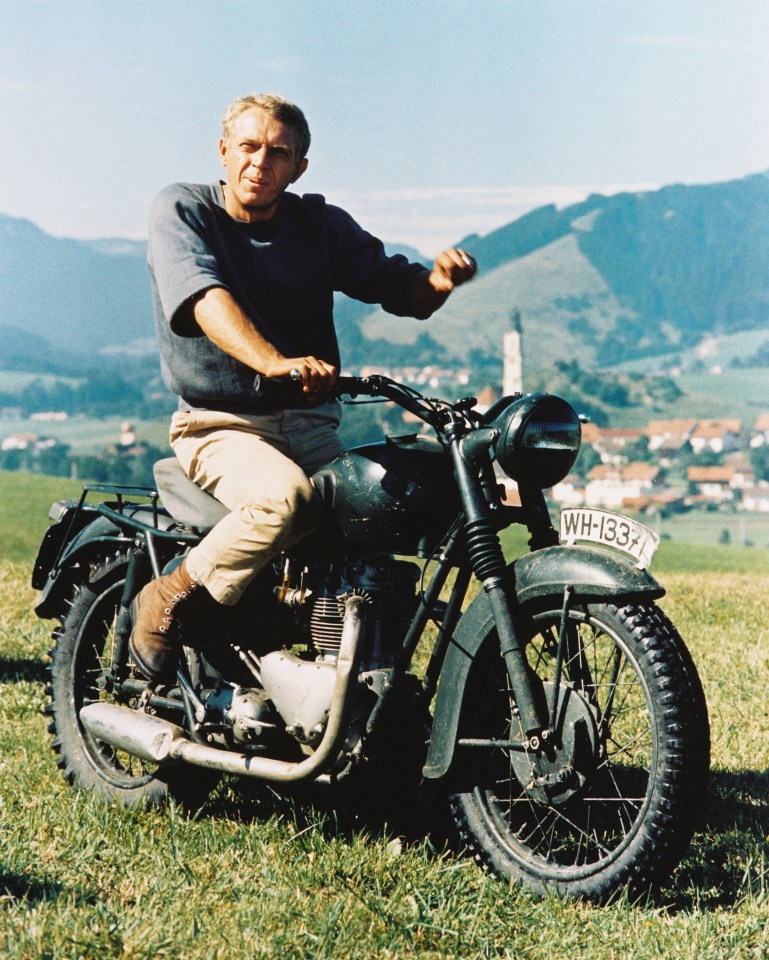 Steve McQueen starred in the epic World War Two story