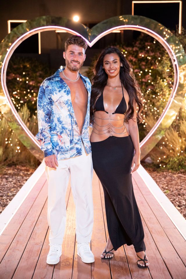 Sophie and Josh placed third on Love Island All Stars