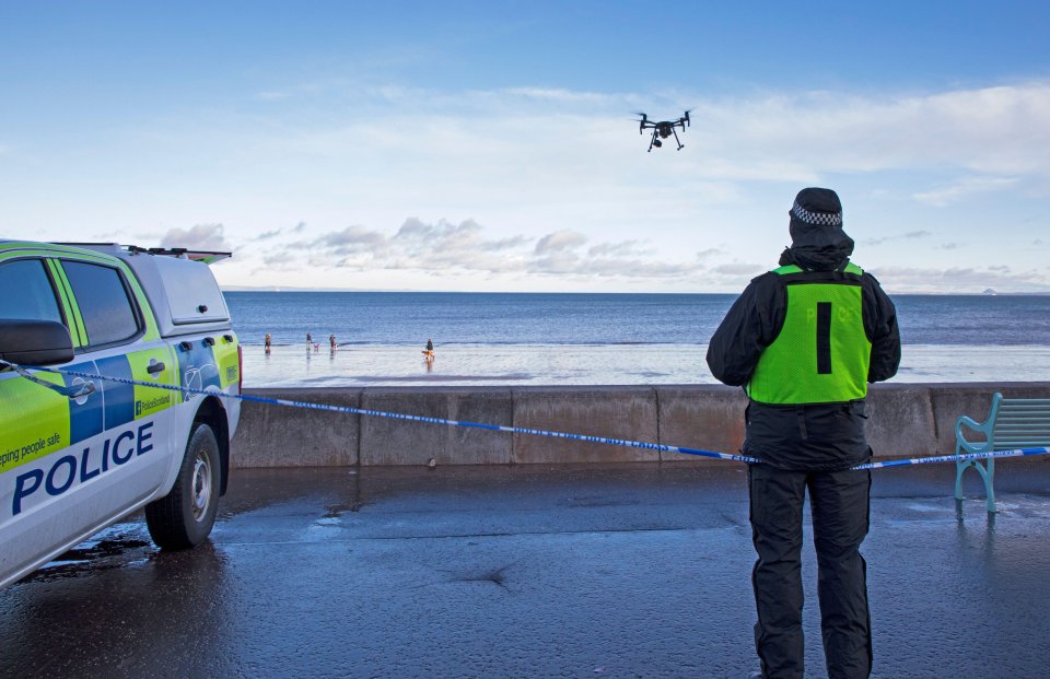 Drones are set to be used as police first responders, Jeremy Hunt has announced