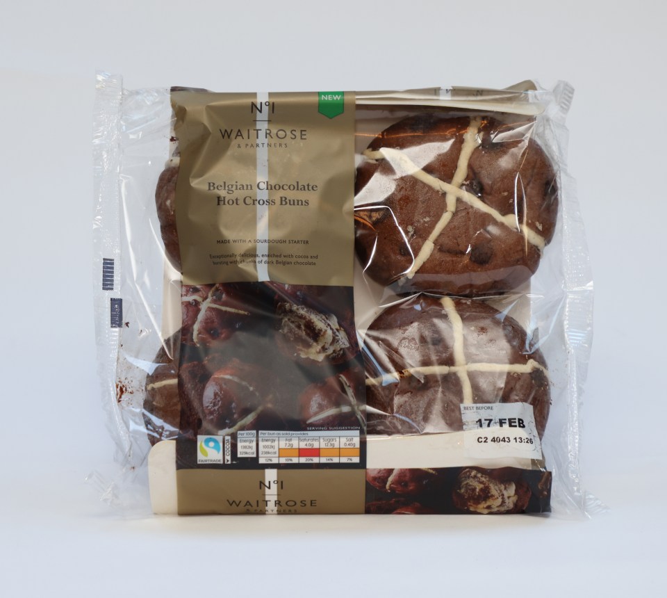 Lots of chocolate means lots of calories in these Waitrose treats