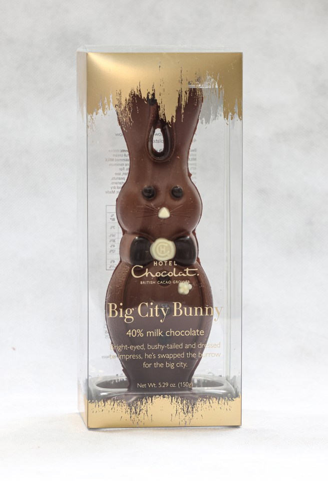 Hotel Chocolat's bunny is on the expensive side but well-designed for kids