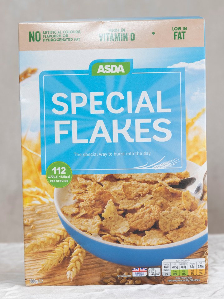 Asda's flakes really hit the mark in terms of flavour, texture and price